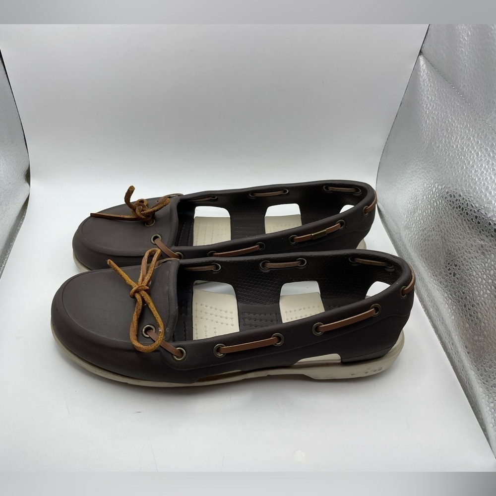 Crocs Beachline boat shoes women’s 7